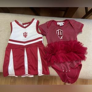 Indiana University IU baby girl apparel